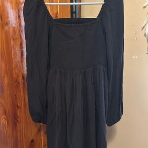 Old Navy Textured Black Dress